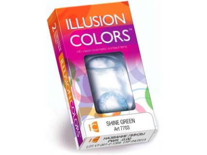 Цветные линзы Illusion Colors Elegance (2шт)